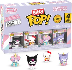 Funko Bitty POP 4 Pack Sanrio - Kuromi - Hello Kitty - My Melody